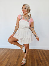 Load image into Gallery viewer, Rinna Overall Romper | Cream