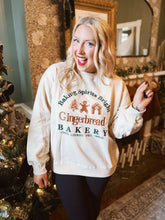 Load image into Gallery viewer, Gingerbread Bakery Crewneck Sweatshirt