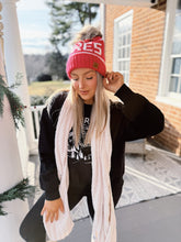 Load image into Gallery viewer, Après Ski Pom Beanie | Hot Pink