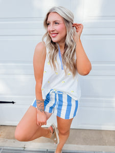 West Coast Views Shorts | Blue