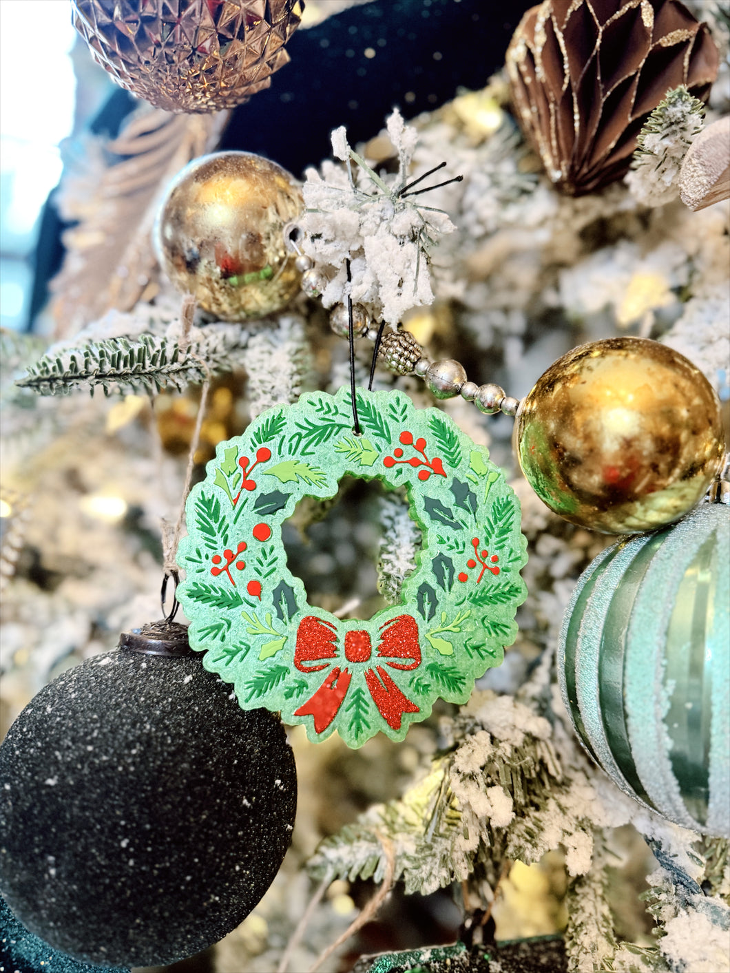 Christmas Wreath Freshie