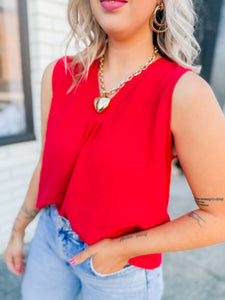 Everyday Essential Tank | Red