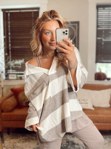 Make a Difference Oversized Top