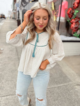 Load image into Gallery viewer, Charming Beauty Blouse | Chambray