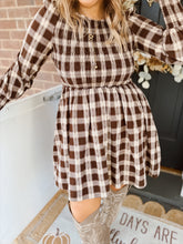 Load image into Gallery viewer, Big Plans Plaid Dress