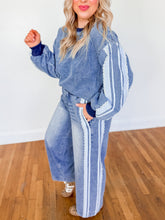 Load image into Gallery viewer, Lauren Denim &amp; Lace Top