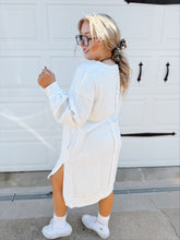 Load image into Gallery viewer, Chandler Sweatshirt Dress | Ash