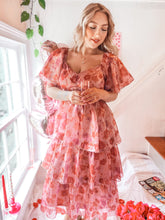 Load image into Gallery viewer, Bouquet of Blush Sweetheart Dress