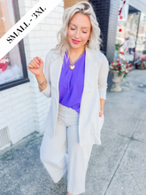 Load image into Gallery viewer, Back Again Blazer | Gray