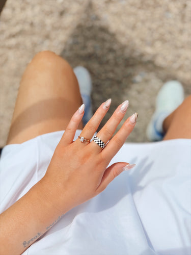 Rellery Checkered Ring