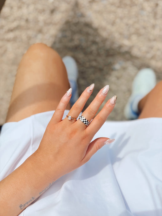 Rellery Checkered Ring