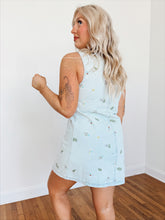 Load image into Gallery viewer, Indie Floral Denim Dress