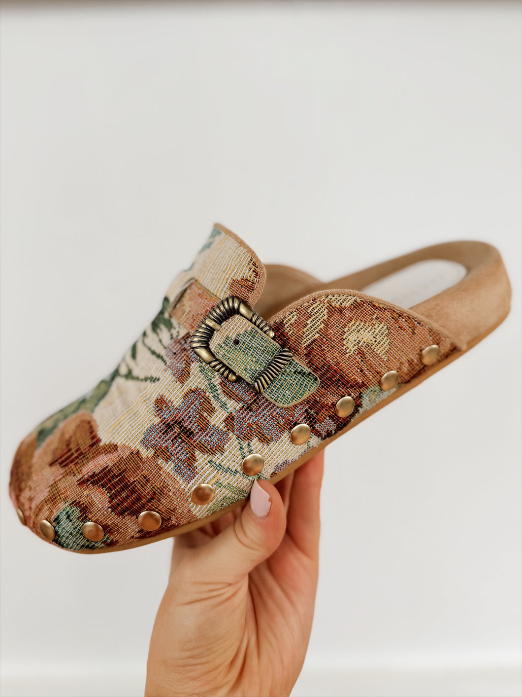 Toni Tapestry Clogs