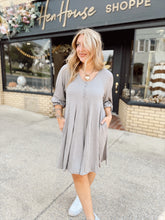 Load image into Gallery viewer, Favorite Girl Dress | Gray