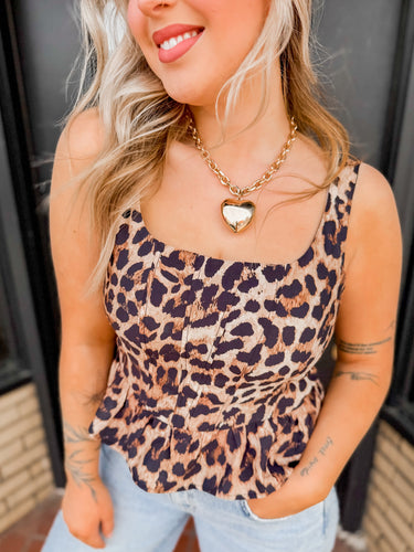 Live Love Leopard Top