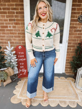 Load image into Gallery viewer, Christmas Cabin Cardigan