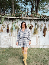 Load image into Gallery viewer, Dragonfly Girls Gingham Set | Blue