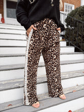 Load image into Gallery viewer, Step It Up Lace Leopard Pants