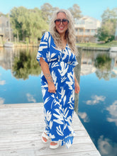 Load image into Gallery viewer, Charleston Stroll Dress - Blue