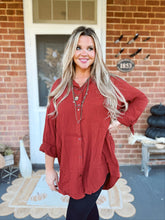 Load image into Gallery viewer, Be True Button Up Tunic