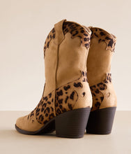 Load image into Gallery viewer, Sonni Leopard Cowgirl Boot