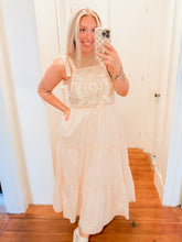 Load image into Gallery viewer, Wanderland Apron Dress | Cream