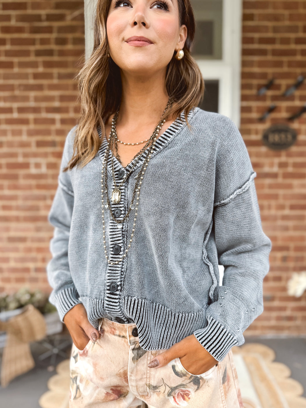 Never Let Me Go Sweater | Black