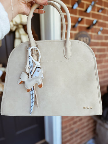 Dachshund & Badminton Bag Charm