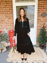 Load image into Gallery viewer, Evermore Velvet Maxi | Evergreen