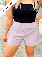 Load image into Gallery viewer, Joy in My Heart Shorts | Lavender