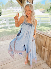 Load image into Gallery viewer, O + H Wishing You Were Here Tencel Romper