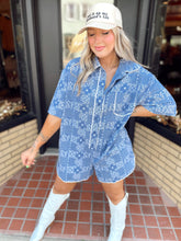 Load image into Gallery viewer, American Nights Romper