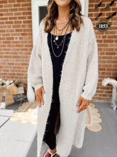 Load image into Gallery viewer, POL Sipping Chai Cardigan | Oatmeal