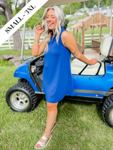Load image into Gallery viewer, Monica Athletic Dress| Navy