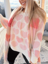 Load image into Gallery viewer, Heart On My Sleeve Pearl Sweater