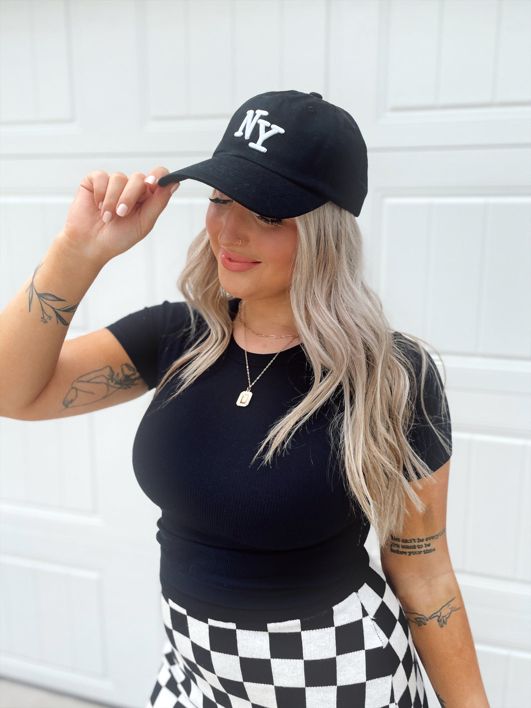 Classic NY ball cap - Black