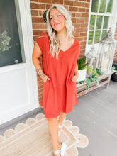 Load image into Gallery viewer, Summer Staple Tee Dress | Clay
