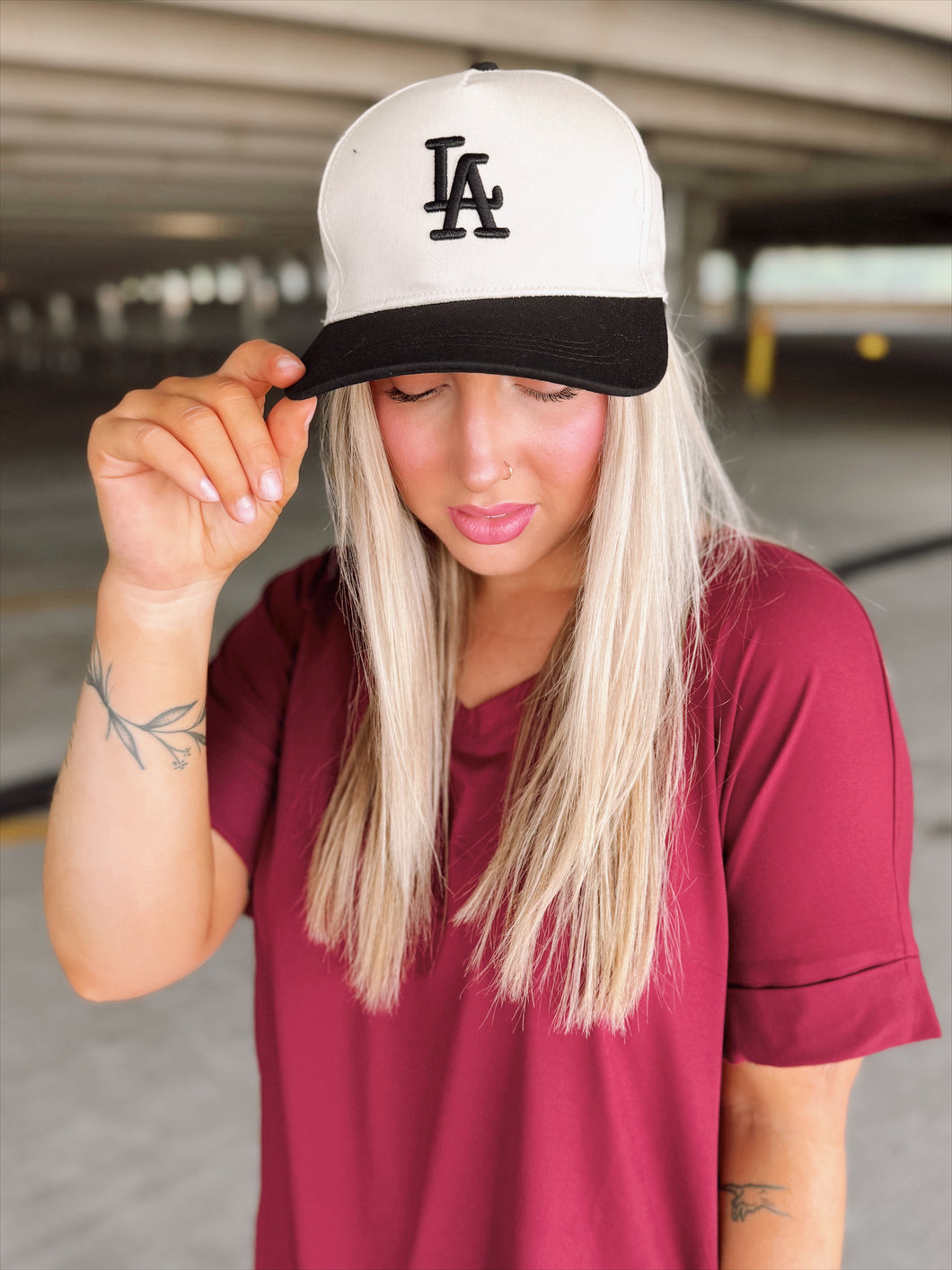 LA Baseball Cap | Black