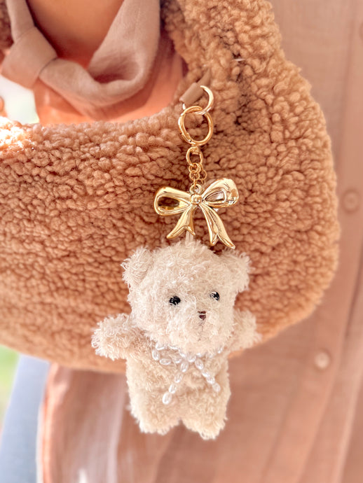 Mr Bear Bag Charm | Ivory