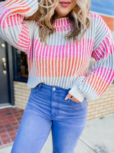 Load image into Gallery viewer, Mandy Striped Sweater