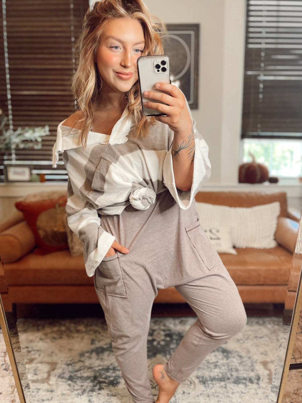 Make a Difference Oversized Top
