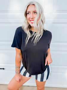 Simple Summer Tee | Black