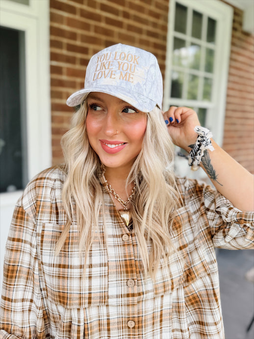 Look Like you love me Camo Hat