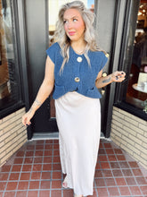 Load image into Gallery viewer, Satin Touch Midi Skirt