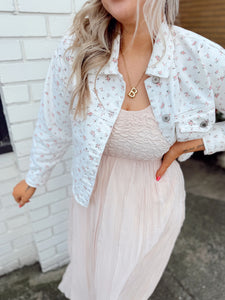 Hold Tight Maxi Dress | Ecru