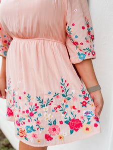 Candace Embroidered Dress