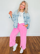 Load image into Gallery viewer, Perfect Bow Hem Pants | Pink
