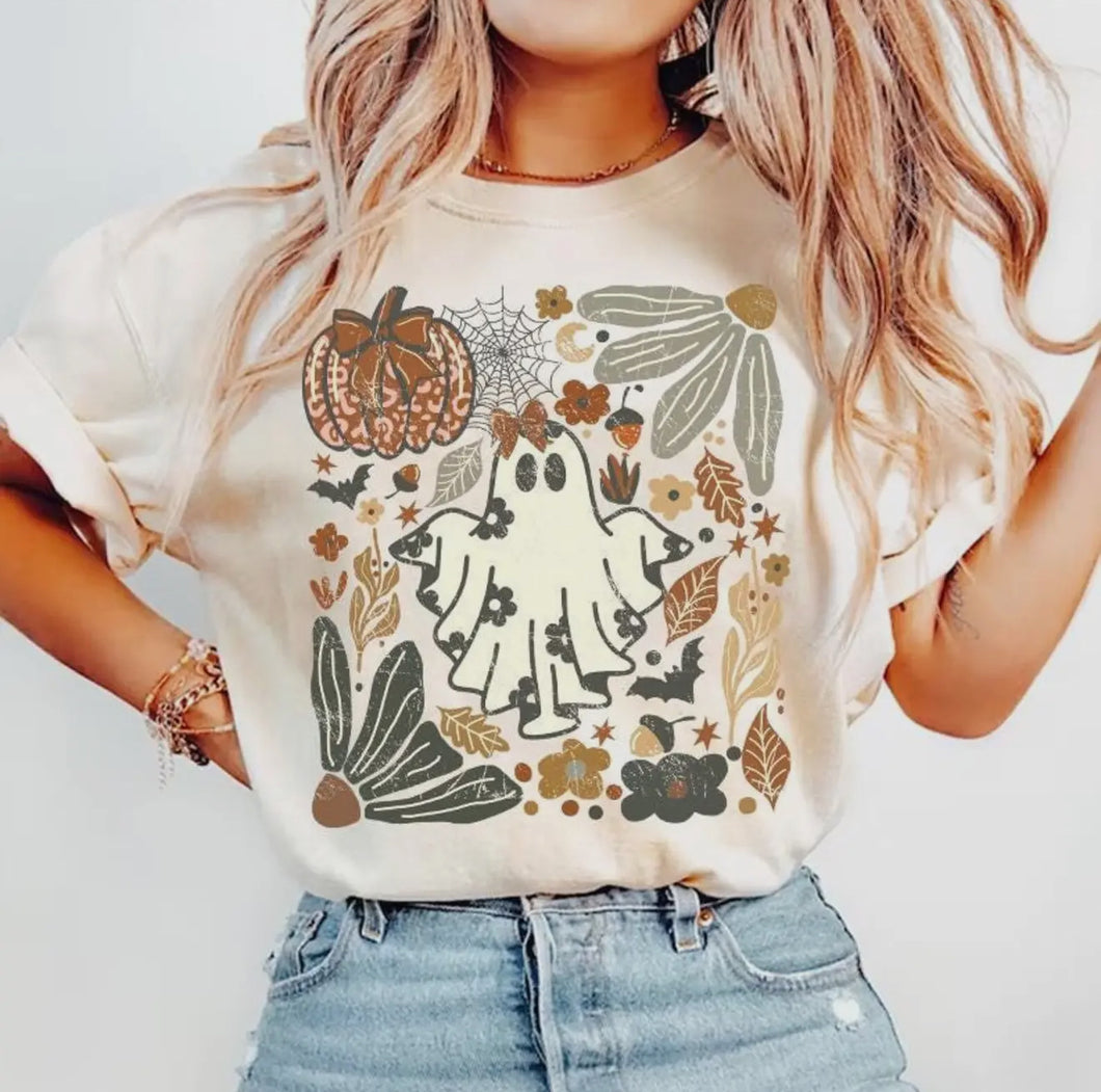 Boho Ghost Graphic Tee