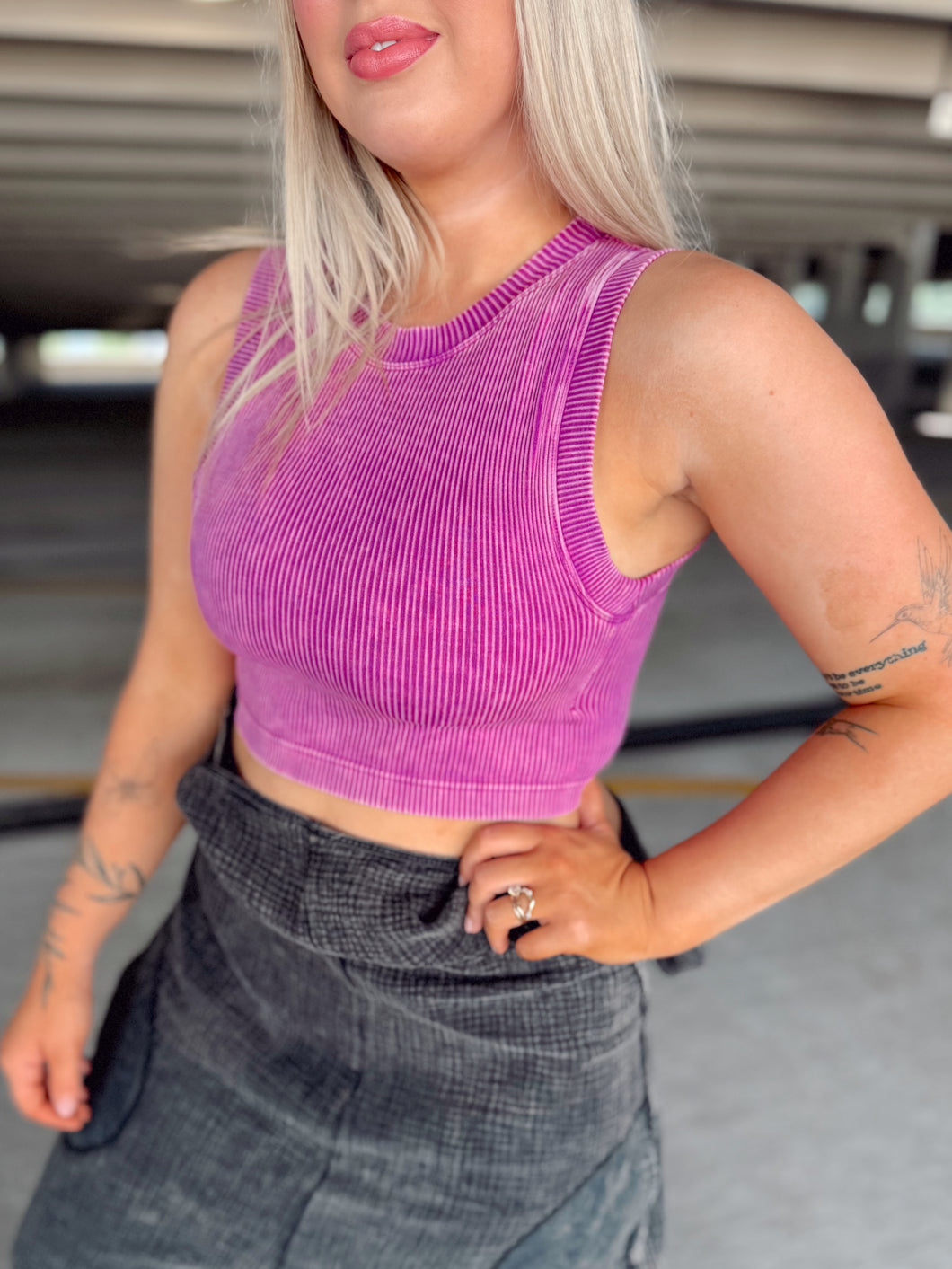 Whatever it is Tank | Plum