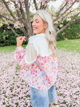 Load image into Gallery viewer, POL Big Stars Vintage Floral Top